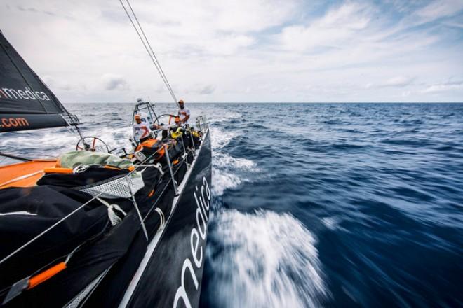 Team Alvimedica heads south towards New Zealand,with under 900 miles to go - Leg 4 to Auckland -  Volvo Ocean Race 2015 ©  Amory Ross / Team Alvimedica